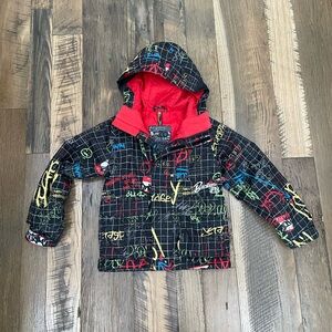 Burton Graffiti Waterproof winter coat boy 3-4